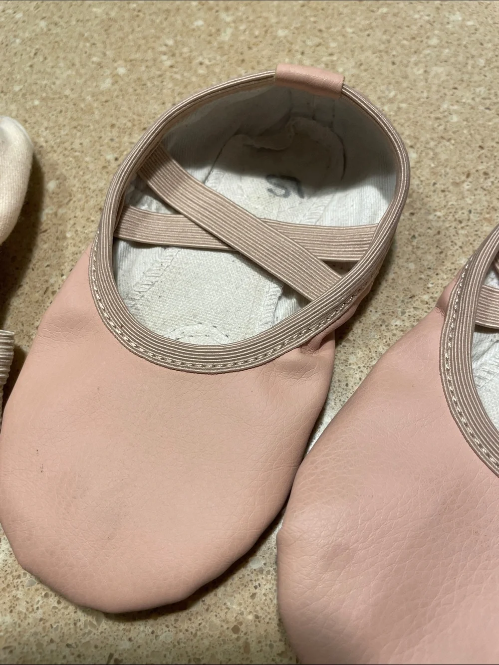 Capezio Kids Ballet Slippers in Light Pink and Blush